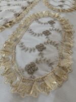 Art 1238 Tris centri in tulle bianchi - immagine 2