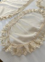 Art 1240 Tris centri avorio in taffettà - immagine 2