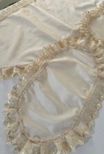 Art 1240 Tris centri avorio in taffettà - immagine 4