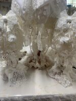 Art1001Tris lampade in pizzo - immagine 3