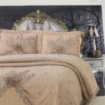 Art 1075 trapuntino tortora con pizzo