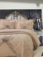 Art 1075 trapuntino tortora con pizzo