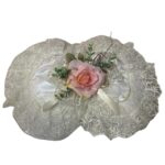 Art 1138 Cuscino in pizzo mod fiocco