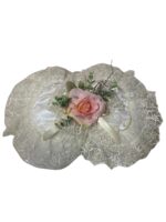 Art 1138 Cuscino in pizzo mod fiocco