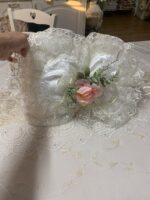 Art 1138 Cuscino in pizzo mod fiocco - immagine 4