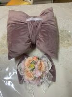 Art 1141Cuscino velluto mod. fiocco - immagine 2