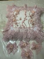 Art 1146 Cuscino avorio con pizzo - immagine 3