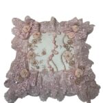 Art 1146 Cuscino avorio con pizzo