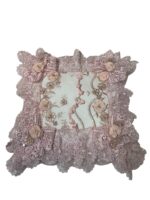Art 1146 Cuscino avorio con pizzo