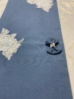 Art 1171Runner azzurro polvere - immagine 3