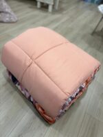 Art 1180 Trapunta flower  double-face rosa pesca - immagine 2