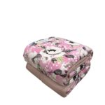 Art 1182 Trapunta flower double-face rosa antico