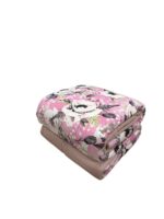 Art 1182 Trapunta flower double-face rosa antico