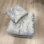 Art 1186 Trapunta grigia in velluto - immagine 2