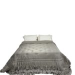 Art 1192 Trapunta in raso grigia