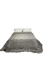 Art 1192 Trapunta in raso grigia