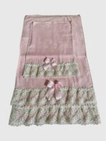 Art 1209 Coppia di asciugamani in spugna rosa