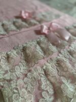 Art 1209 Coppia di asciugamani in spugna rosa - immagine 2