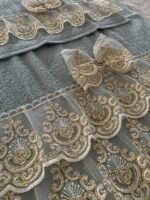 Art 1213 Coppia di asciugamani celesti - immagine 4