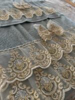 Art 1213 Coppia di asciugamani celesti - immagine 2