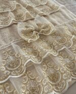 Art 1215 Coppia di asciugamani in spugna avorio - immagine 2