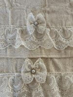 Art 1216 Coppia di asciugamani avorio - immagine 5