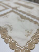 Art 1226 Tris centri in lino beige - immagine 2