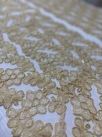 Art 1227 Tris centri in pizzo oro - immagine 4