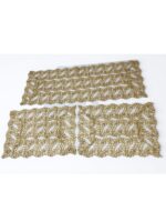 Art 1227 Tris centri in pizzo oro