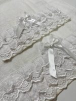 Art 1207 Coppia di asciugamani in spugna bianchi - immagine 4