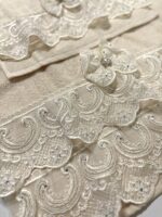 Art 1216 Coppia di asciugamani avorio - immagine 2