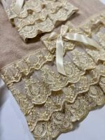 Art 1211 Coppia asciugamani in spugna tortora - immagine 4