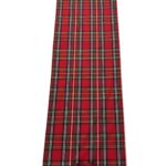 Art 1253 Runner in tartan scozzese