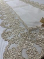 Art 1259 Runner avorio in lino - immagine 3