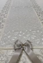 Art 1262 Runner trapuntato argento - immagine 5