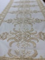 Art 1263 Runner in tulle crema - immagine 2