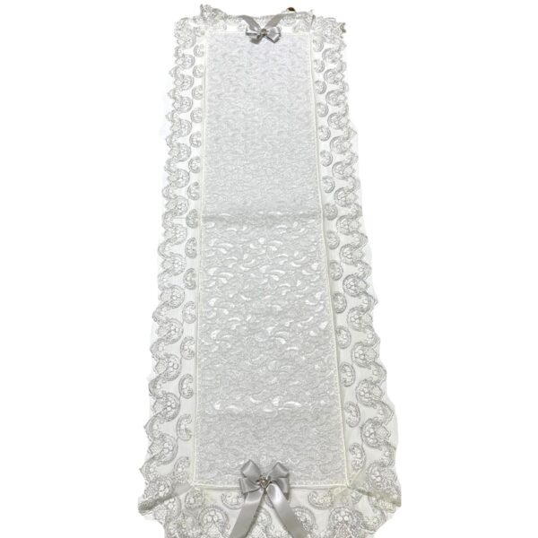 Art 1262 Runner trapuntato argento