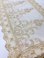 Art 1264 Runner in tulle crema - immagine 3