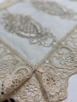 Art 1267 Runner in pizzo crema - immagine 3