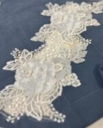 Art 1269 Tris centri azzurro polvere - immagine 3