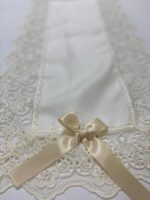 Art 1260 Runner avorio in lino - immagine 2