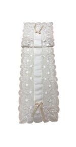 Art 1270 Runner in puro lino avorio