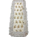 Art 1277 Runner pizzo avorio e oro