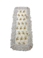 Art 1277 Runner pizzo avorio e oro