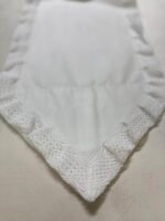 Art 1278 Runner in cotone bianco - immagine 2