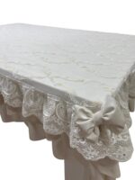 Art 1281 tovaglia in tulle avorio - immagine 2