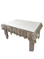 Art 1280 Tovaglia in velluto avorio - immagine 3