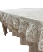 Art 1281 tovaglia in tulle avorio - immagine 3