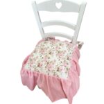 Art 1285 Cuscino in cotone pesante rosa