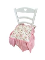 Art 1285 Cuscino in cotone pesante rosa